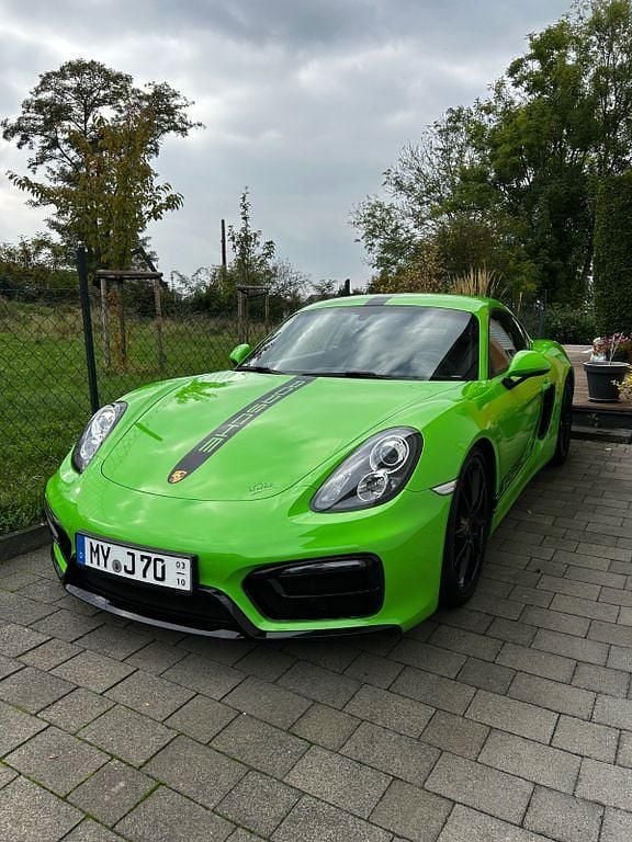 Gebraucht Porsche Cayman S 325 PS (239 kW) 2014 Blau Coupé