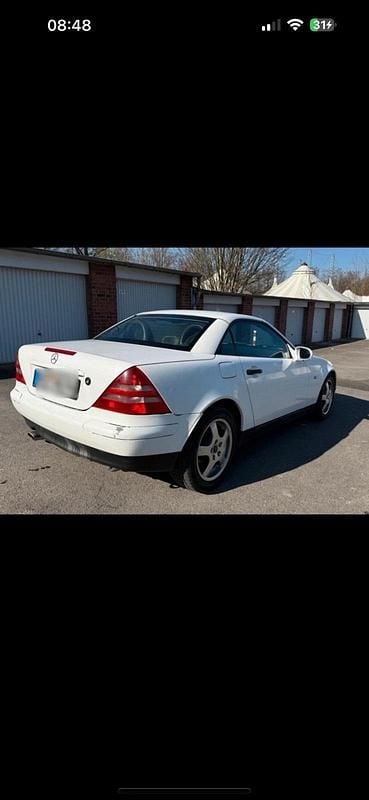 Gebraucht Mercedes SLK230 1999 Weiß Cabrio