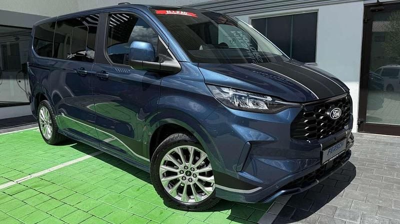 Chromablau Neu 2025 Ford Tourneo Custom Sport Van / Kleinbus | 58.950 € (Fairer Preis) - Bild 1/4