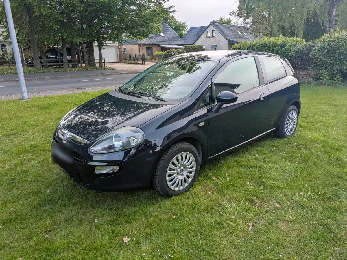 Gebraucht Fiat Punto Evo 69 PS (50 kW) 2011 Blau Kleinwagen