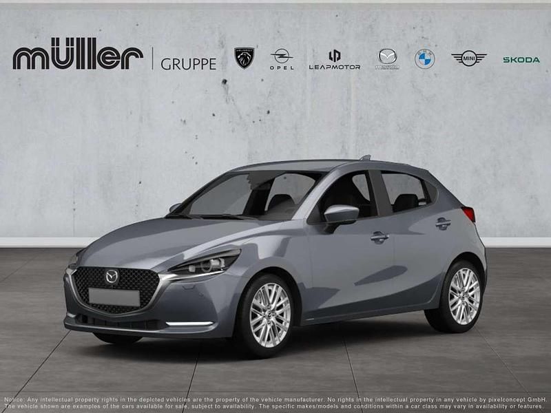 Lead grey Gebraucht 2025 Mazda 2 Center-Line Kleinwagen | 22.201 € (Guter Preis) - Bild 1/4