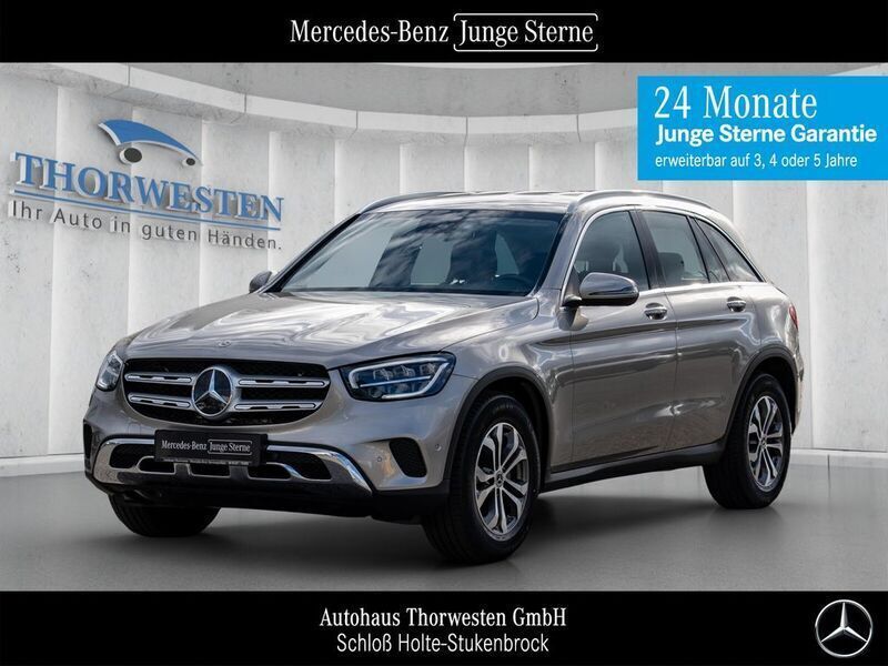 Mojavesilber Gebraucht 2021 Mercedes GLC220 SUV | 41.200 € (Fairer Preis) - Bild 1/4