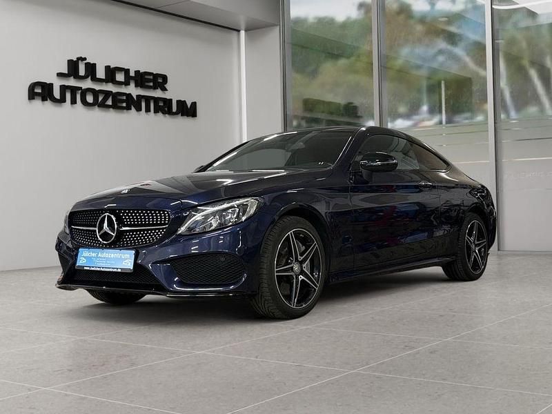 Gebraucht Mercedes C300 AMG line 245 PS (180 kW) 2017 Blau Coupé