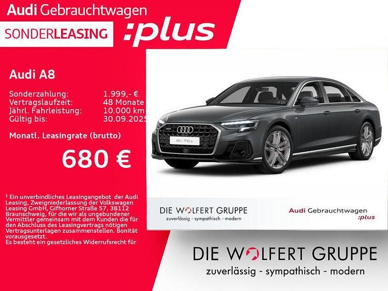 Grau Gebraucht 2023 Audi A8 Ambiente Limousine | 67.999 € (Fairer Preis) - Bild 1/4