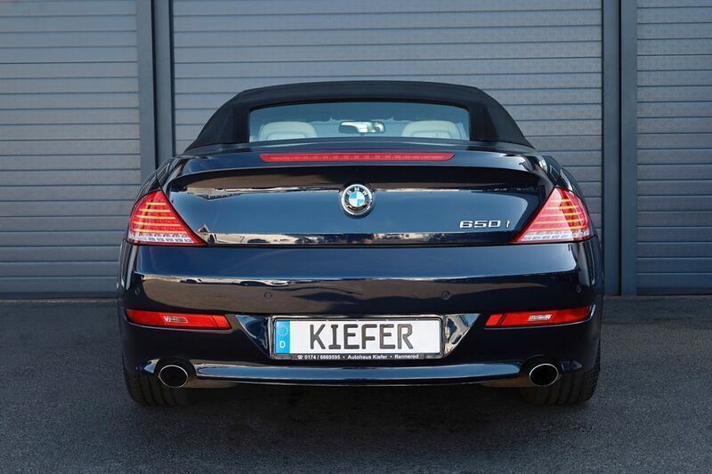 Gebraucht BMW 650 Cabriolet Sport Line 367 PS (269 kW) 2008 Monacoblau (a35) Cabrio