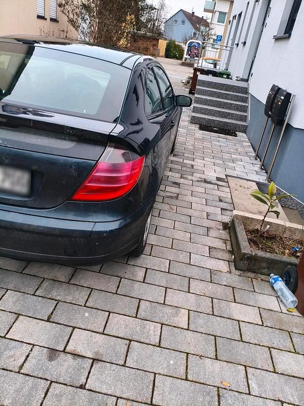 Gebraucht Mercedes C180 2004 Schwarz Coupé
