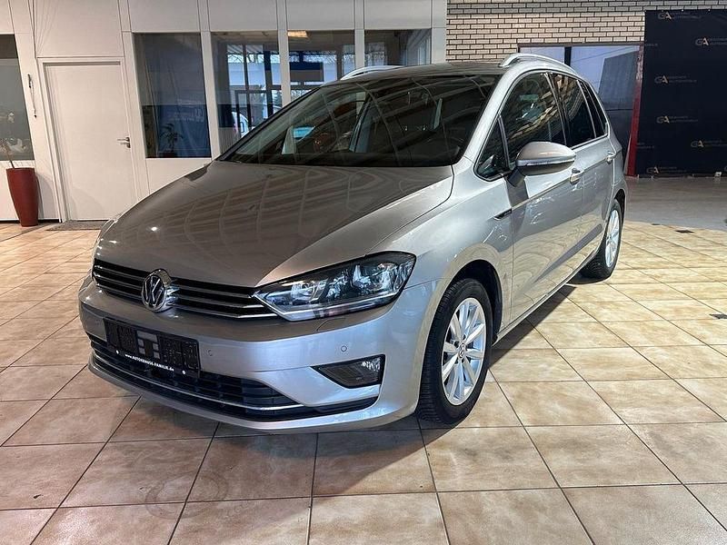 Gebraucht VW Golf Sportsvan LOUNGE 110 PS (80 kW) 2016 Silber Van / Kleinbus