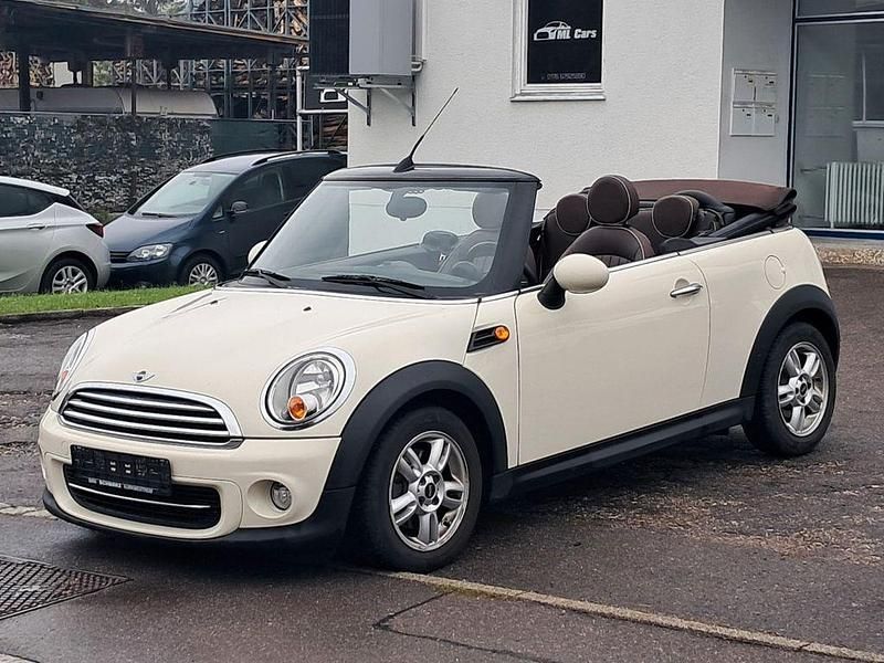 Weiß Gebraucht 2012 Mini Cooper Cabriolet Cabrio | 7.490 € (Fairer Preis) - Bild 1/4