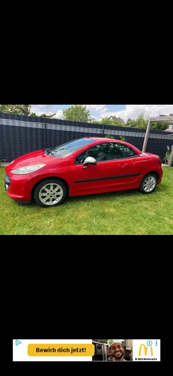 Gebraucht Peugeot 207 109 PS (80 kW) 2008 Rot Cabrio