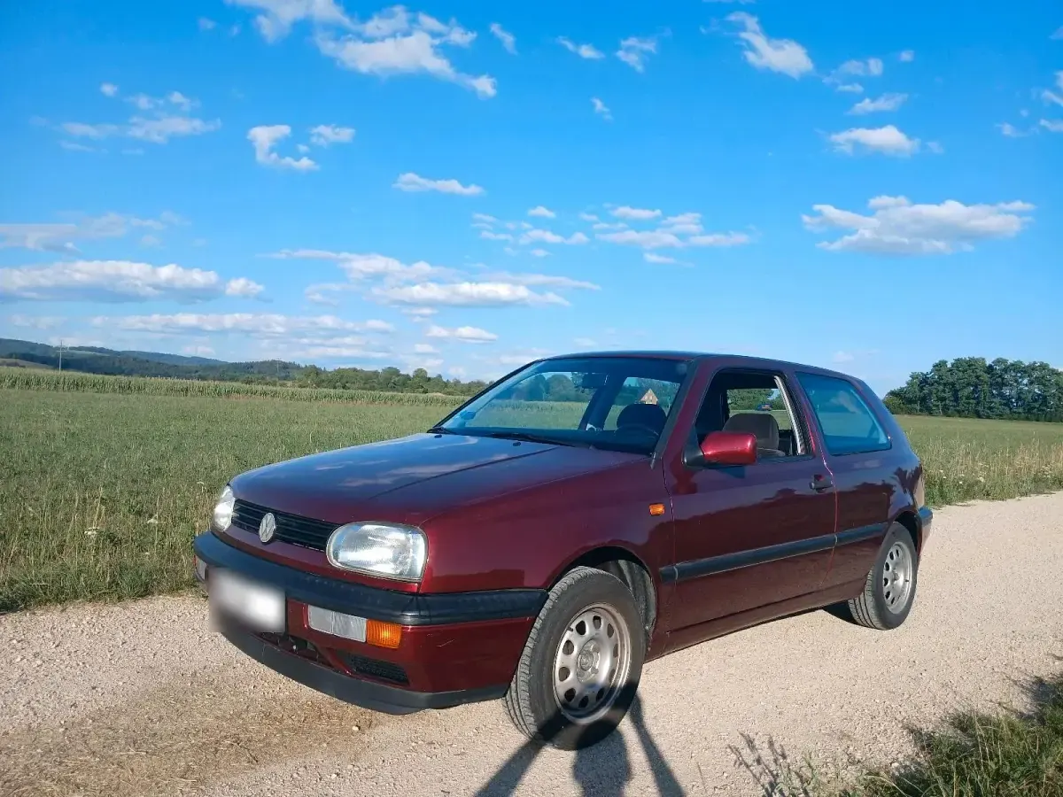 Gebraucht VW Golf III 75 PS (55 kW) 1992 Rot Kleinwagen