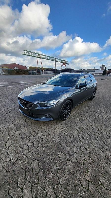 Grau Gebraucht 2014 Mazda 6 Sports-Line Kombi | 10.500 € (Fairer Preis) - Bild 1/4