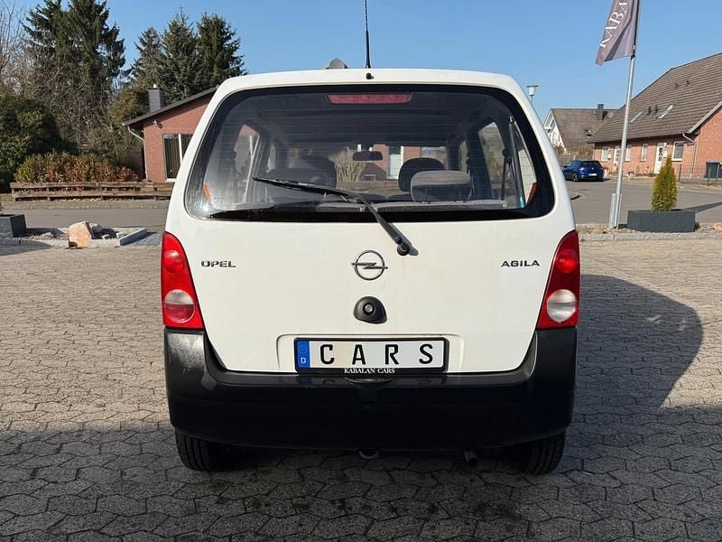 Gebraucht Opel Agila 58 PS (42 kW) 2002 Weiß Van / Kleinbus