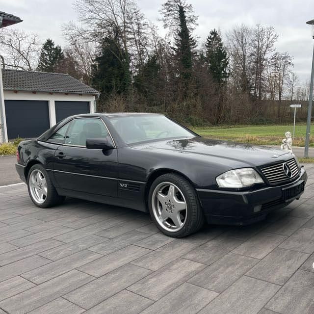 Schwarz Gebraucht 1994 Mercedes SL600 Cabrio | 39.500 € - Bild 1/4