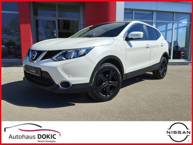Weiß Gebraucht 2016 Nissan Qashqai Acenta SUV | 13.400 € (Fairer Preis) - Bild 1/4