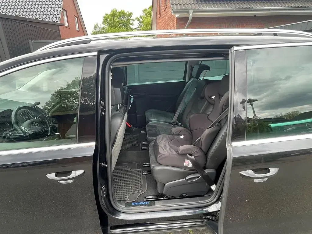 Gebraucht VW Sharan Highline 184 PS (135 kW) 2015 Schwarz Van / Kleinbus