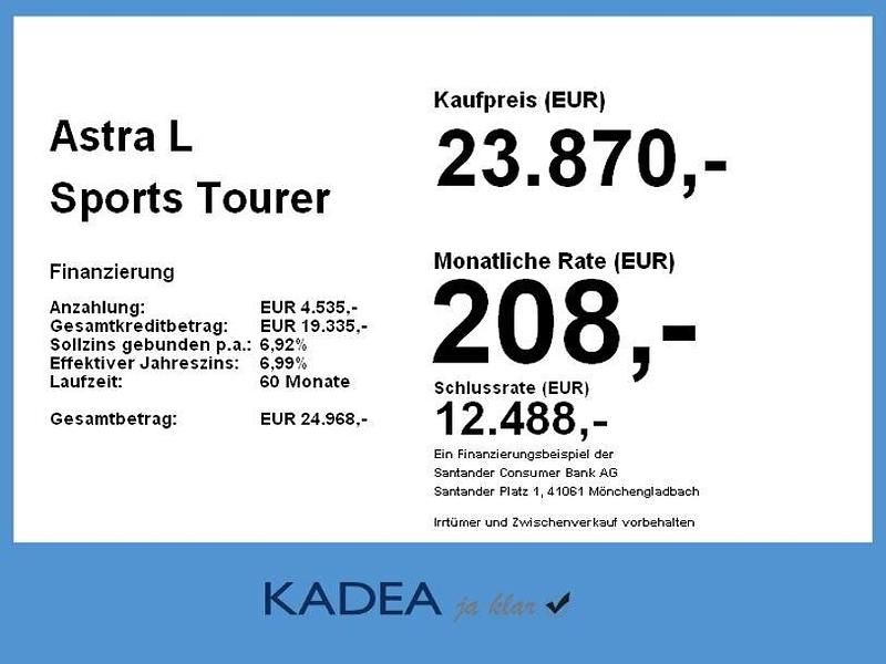 Gebraucht Opel Astra 131 PS (96 kW) 2025 Diamant schwarz/karbon schwarz Kombi