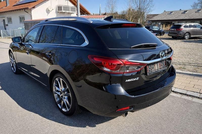 Gebraucht Mazda 6 Prime-Line 150 PS (110 kW) 2017 Schwarz Kombi