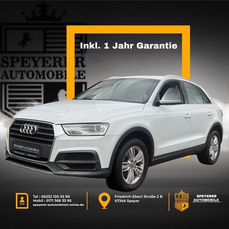 Gebraucht Audi Q3 Design 125 PS (91 kW) 2017 Gletscherweiß metallic SUV