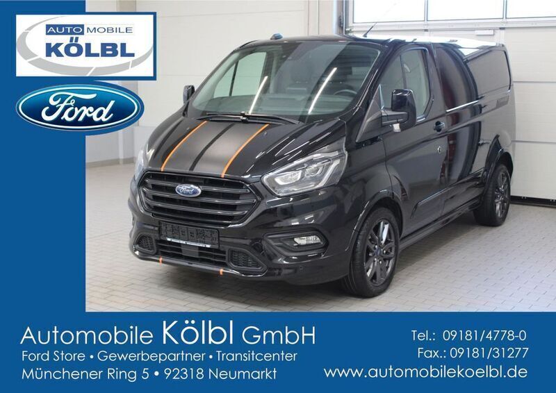 Schwarz Gebraucht 2021 Ford Transit Custom Sport Van / Kleinbus | 23.980 € (Superpreis) - Bild 1/4