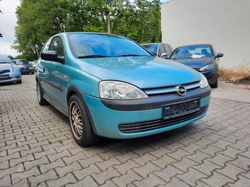 Gebraucht Opel Corsa Njoy 58 PS (42 kW) 2003 Silber Kleinwagen