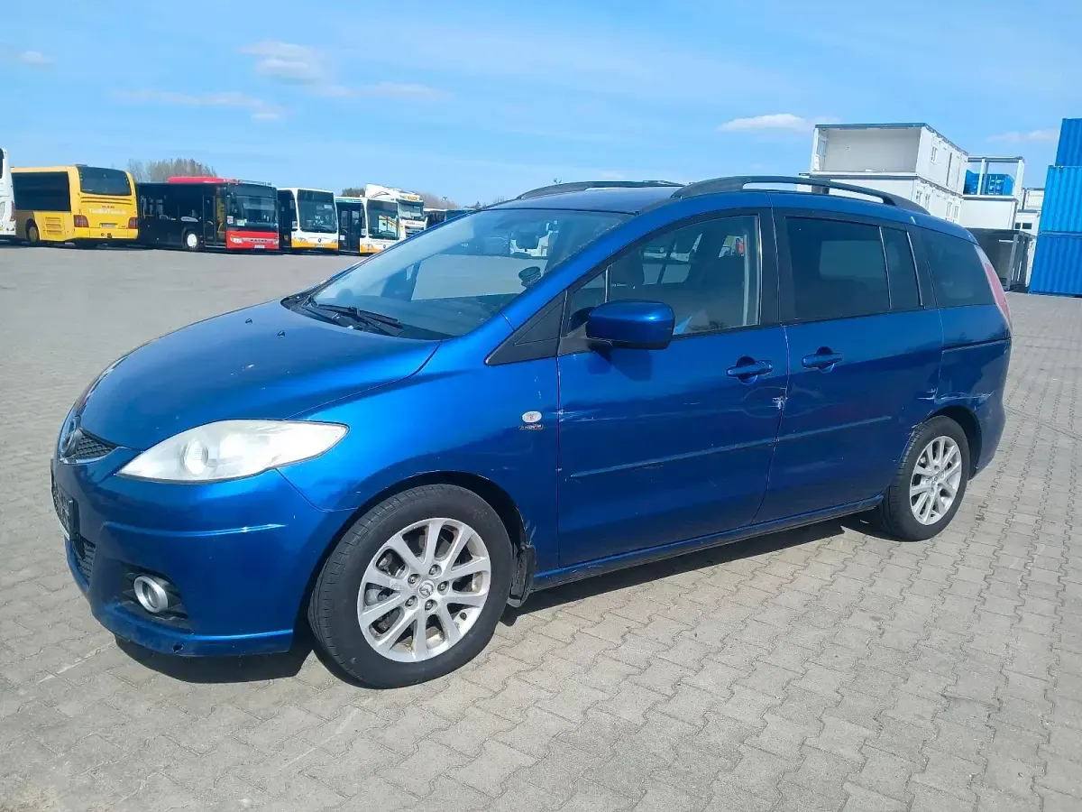Gebraucht Mazda 5 110 PS (80 kW) 2008 Blau Van / Kleinbus