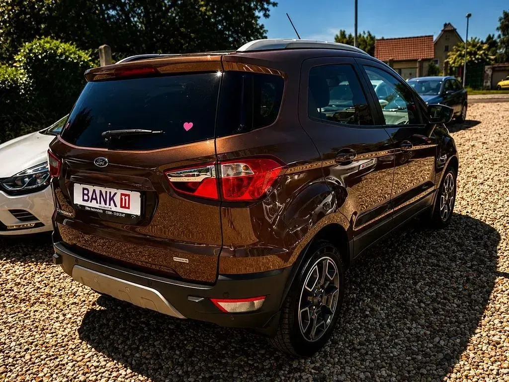 Gebraucht Ford Ecosport Titanium 125 PS (91 kW) 2016 Braun SUV