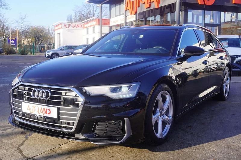 Schwarz Gebraucht 2019 Audi A6 S-Line Kombi | 33.950 € (Etwas zu teuer) - Bild 1/4