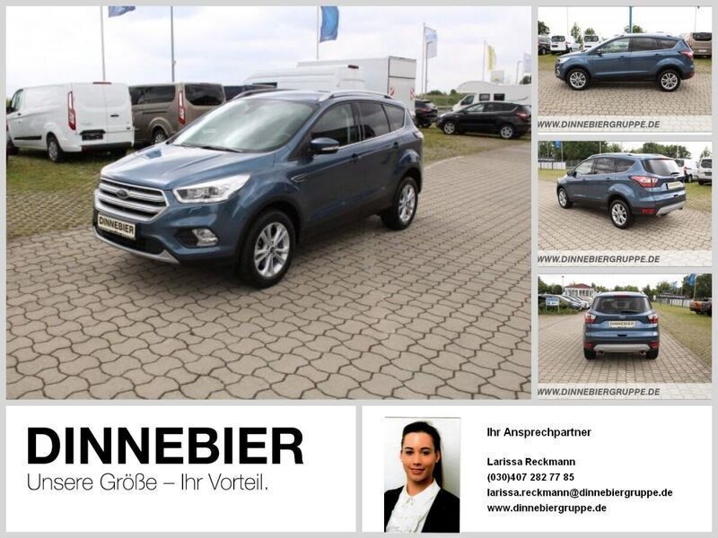 Farbe: blau Gebraucht 2020 Ford Kuga Titanium SUV | 20.428 € (Fairer Preis) - Bild 1/2