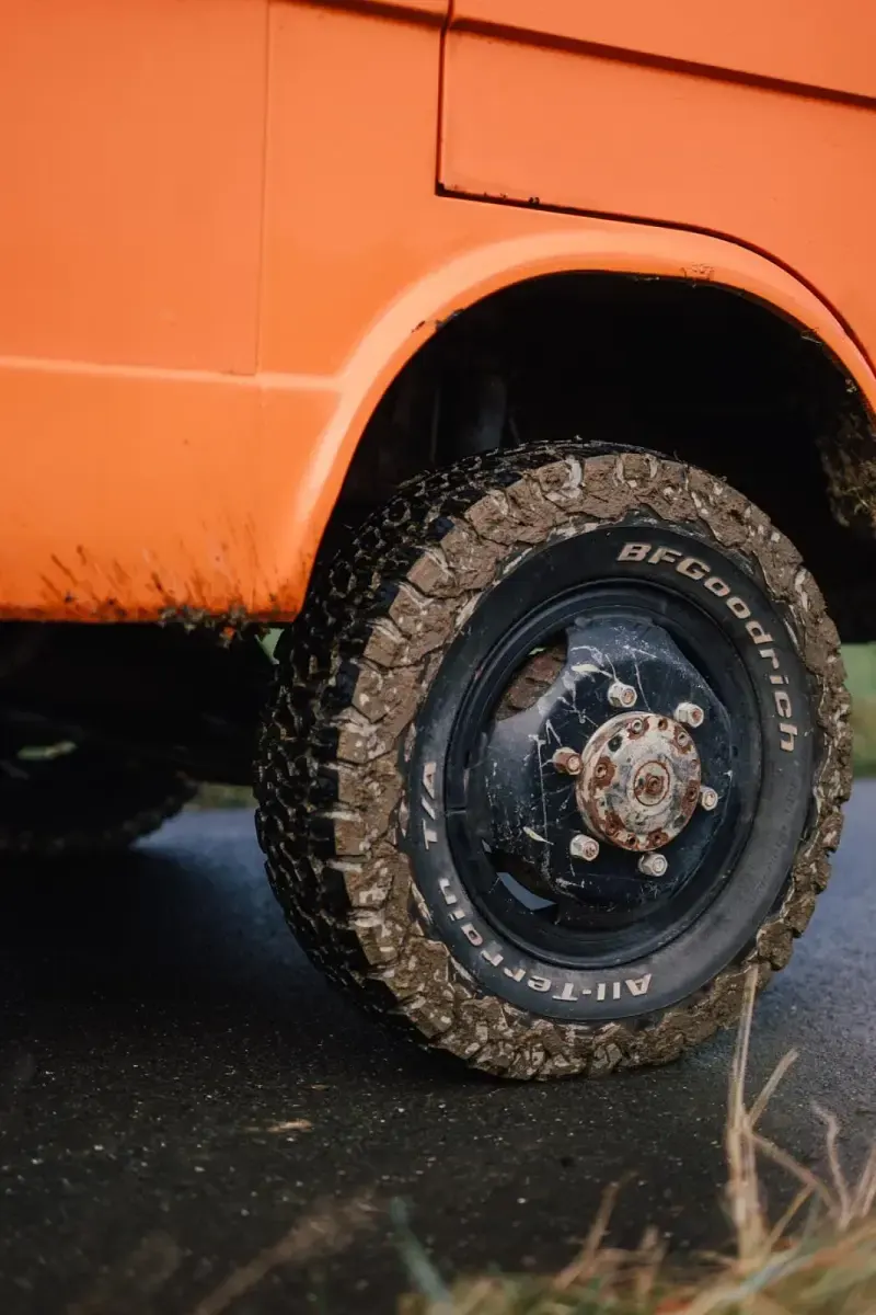 Gebraucht VW LT 75 PS (55 kW) 1982 Orange Van / Kleinbus