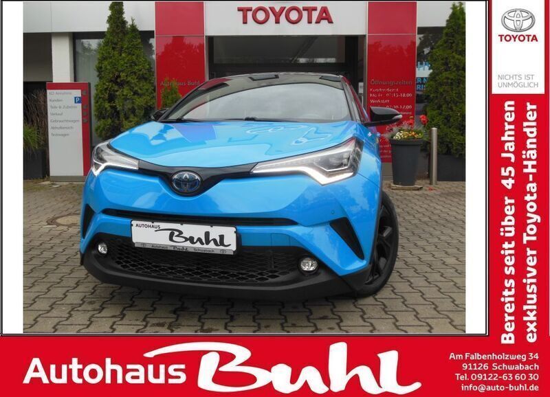 Blau Gebraucht 2019 Toyota C-HR Style SUV | 17.897 € (Fairer Preis) - Bild 1/4