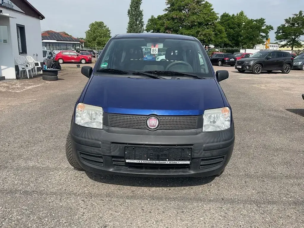 Gebraucht Fiat Panda Active 54 PS (39 kW) 2009 Blau Kleinwagen