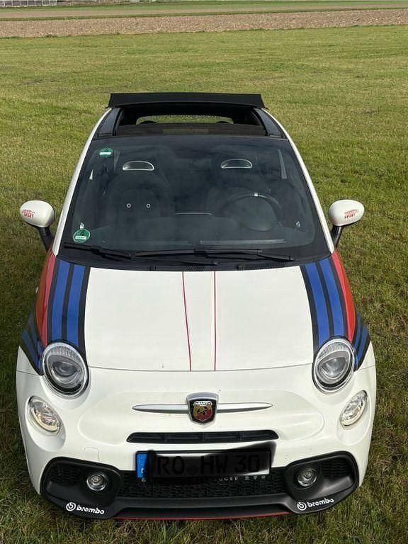 Weiß Gebraucht 2017 Abarth 500C Cabrio | 17.990 € (Etwas zu teuer) - Bild 1/4