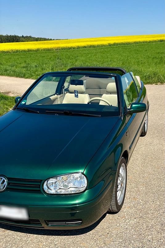 Gebraucht VW Golf Cabriolet 101 PS (74 kW) 1999 Grün Cabrio