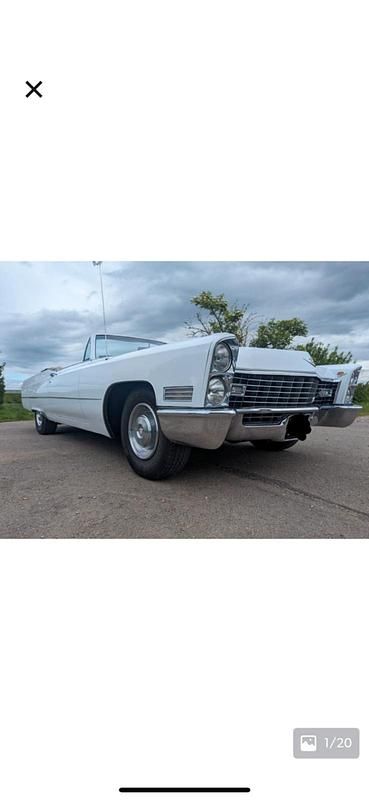Second-hand Cadillac Deville 340 CP (250 kW) 1967 Alb Berlinǎ