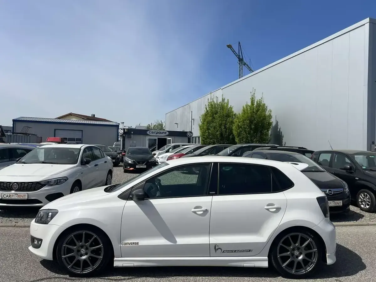 Gebraucht VW Polo 69 PS (50 kW) 2012 Weiß Kleinwagen