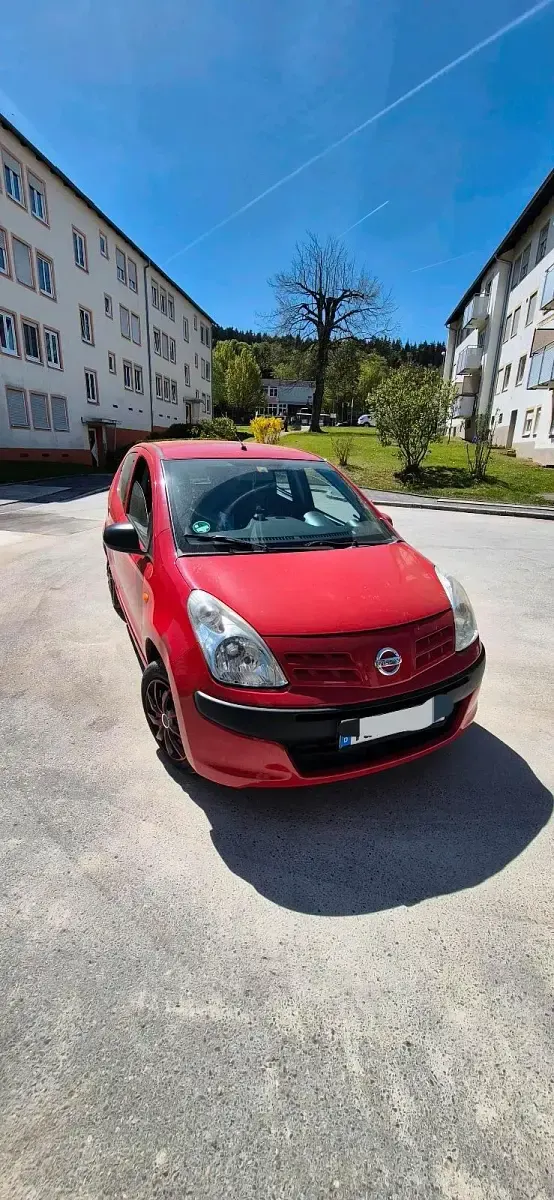 Gebraucht Nissan Pixo 68 PS (50 kW) 2010 Rot Kleinwagen