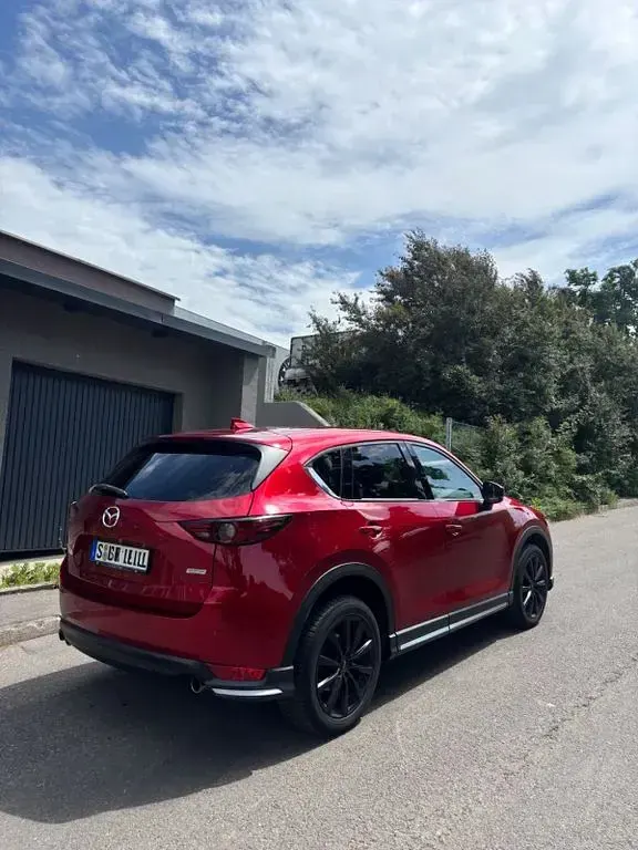 Gebraucht Mazda CX-5 Exclusive-Line 194 PS (142 kW) 2019 Rot SUV