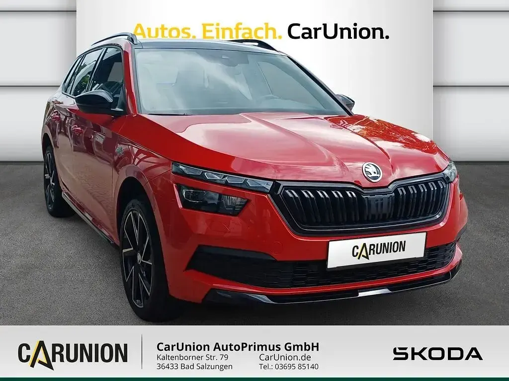 Gebraucht Skoda Kamiq Monte Carlo 110 PS (80 kW) 2023 Rot SUV