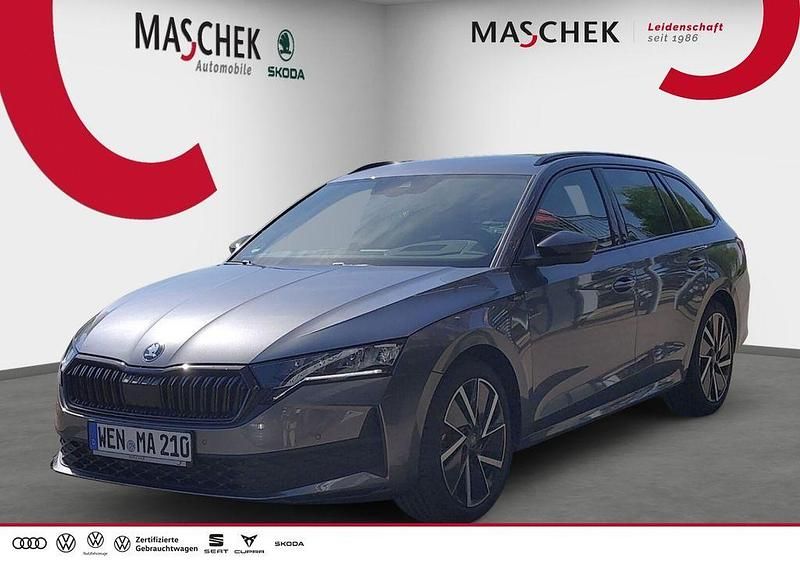 Graphite grau Gebraucht 2025 Skoda Octavia SportLine Kombi | 37.290 € (Fairer Preis) - Bild 1/4