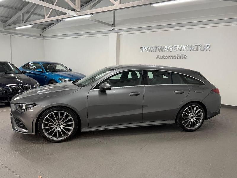 Gebraucht Mercedes CLA180 Shooting Brake AMG line 136 PS (100 kW) 2020 Grau Kombi