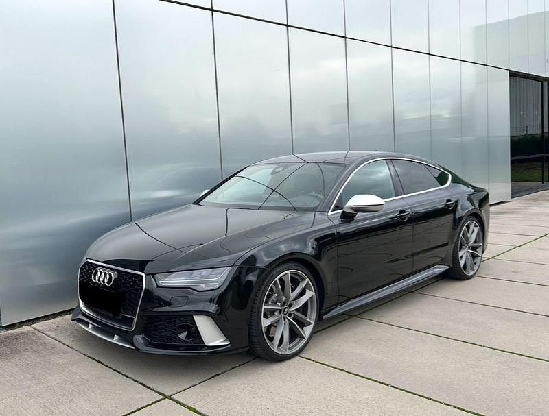 Schwarz Gebraucht 2017 Audi RS7 Sportback Performance Kleinwagen | 47.700 € (Superpreis) - Bild 1/4
