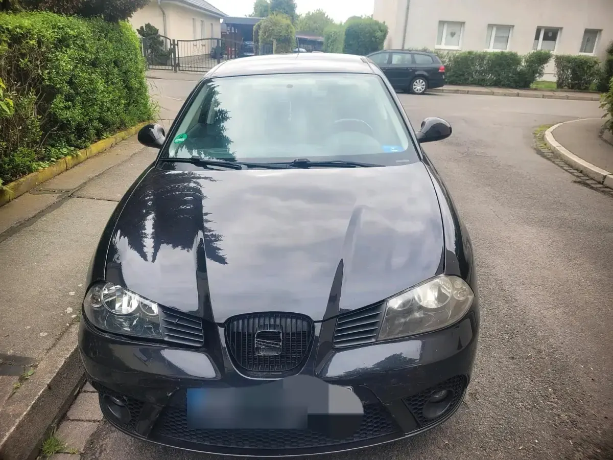 Gebraucht Seat Ibiza 86 PS (63 kW) 2007 Schwarz Kleinwagen