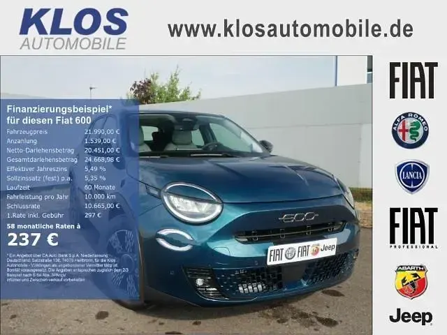 Gebraucht Fiat 600 Icon 101 PS (74 kW) 2026 SUV