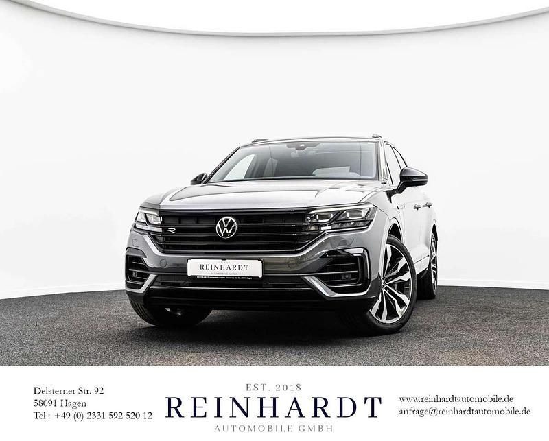 Siliziumgrau metallic Gebraucht 2022 VW Touareg R SUV | 56.605 € (Fairer Preis) - Bild 1/3