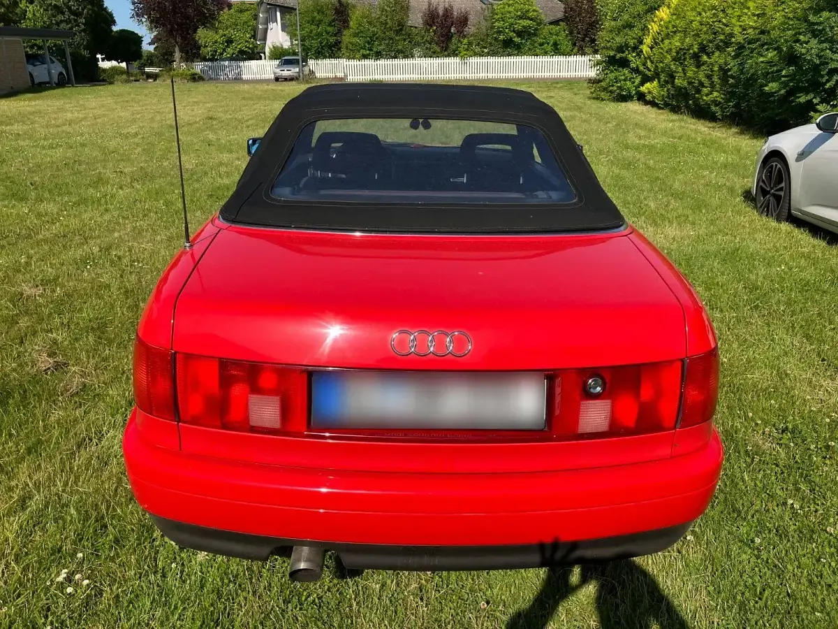 Gebraucht Audi Cabriolet 116 PS (85 kW) 1994 Rot Cabrio