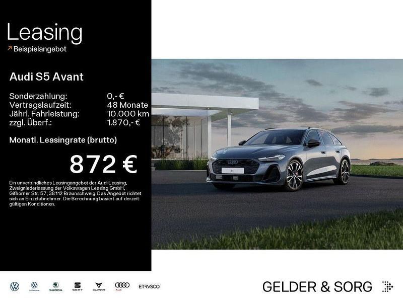 Neu Audi S5 Sport 367 PS (269 kW) 2026 Blau Kombi