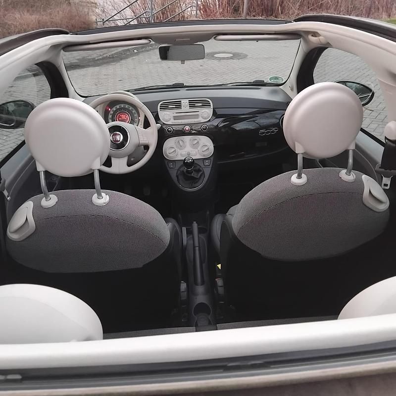 Gebraucht Fiat 500 69 PS (50 kW) 2012 Schwarz Cabrio