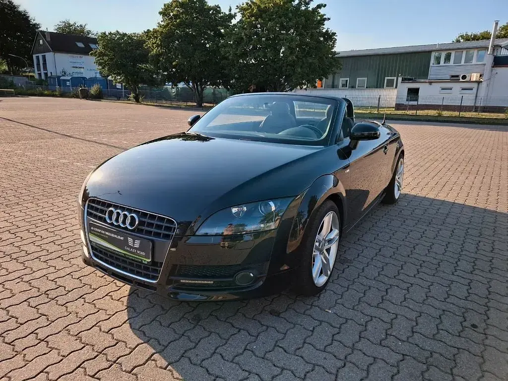 Gebraucht Audi TT Roadster S-Line 160 PS (117 kW) 2008 Schwarz Cabrio