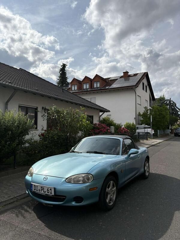 Blau Gebraucht 2003 Mazda MX5 Cabrio | 3.600 € (Superpreis) - Bild 1/4