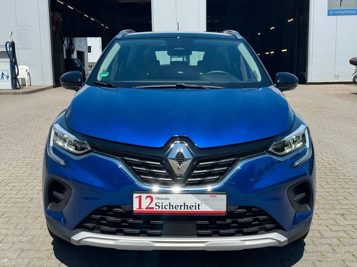 Gebraucht Renault Captur Zen 91 PS (66 kW) 2021 Blau SUV